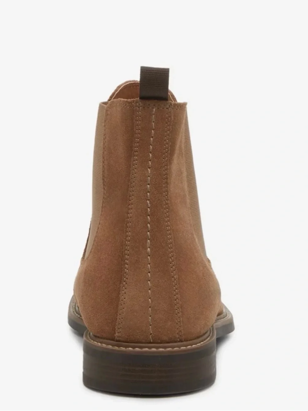 Crown Vintage Lanbart Boots Men's 10 Brown Suede Pull On Ankle Chelsea HAWK1683